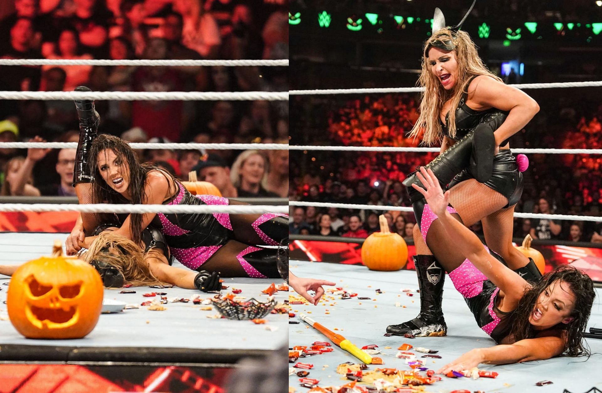 WWE Raw में हुआ एक खतरनाक शर्त वाला मैच