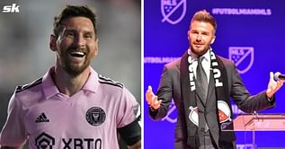 "I said to my wife, 'This is going in'" - David Beckham recalls moment leading up to Lionel Messi's first goal for Inter Miami