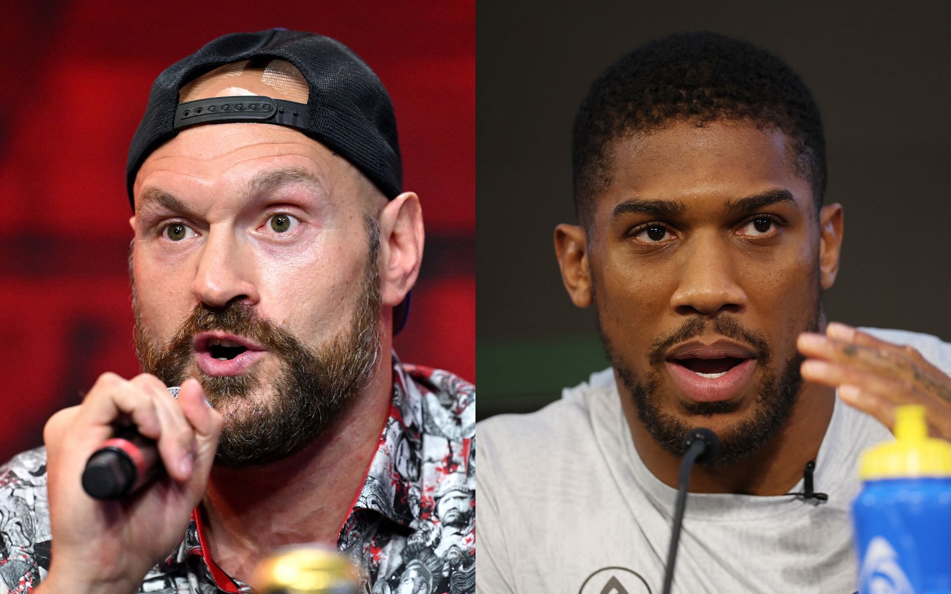 Tyson Fury (Left) and Anthony Joshua (Right) [*Image courtesy: Getty Images]
