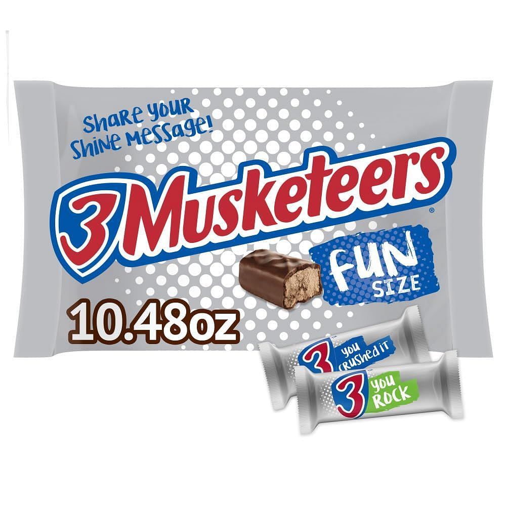 3 Musketeers Mini Candy Bars (Image sourced via Amazon)