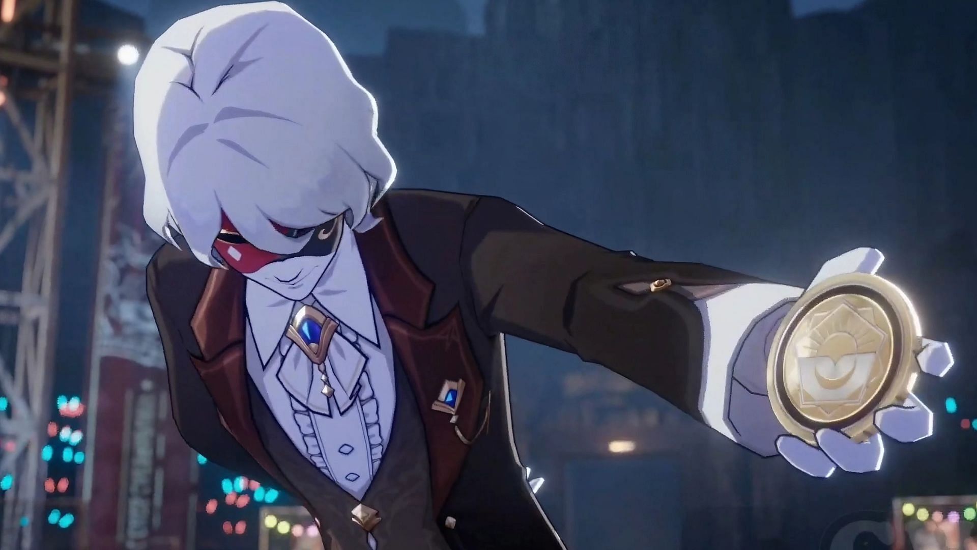 Screengrab of Giovanni from Aetherium Wars cutscene