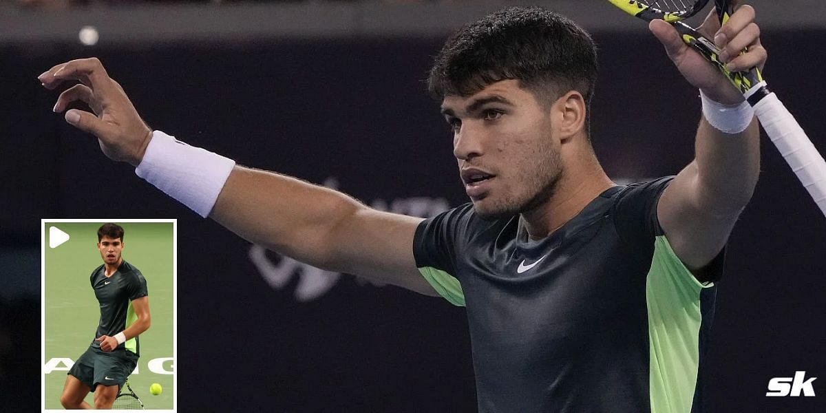 Carlos Alcaraz is the top seed in Shanghai.