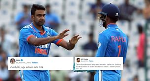 "Shardul ki jaga Ashwin sahi tha" - Fans react as Ravichandran Ashwin ignored for IND vs BAN 2023 World Cup match