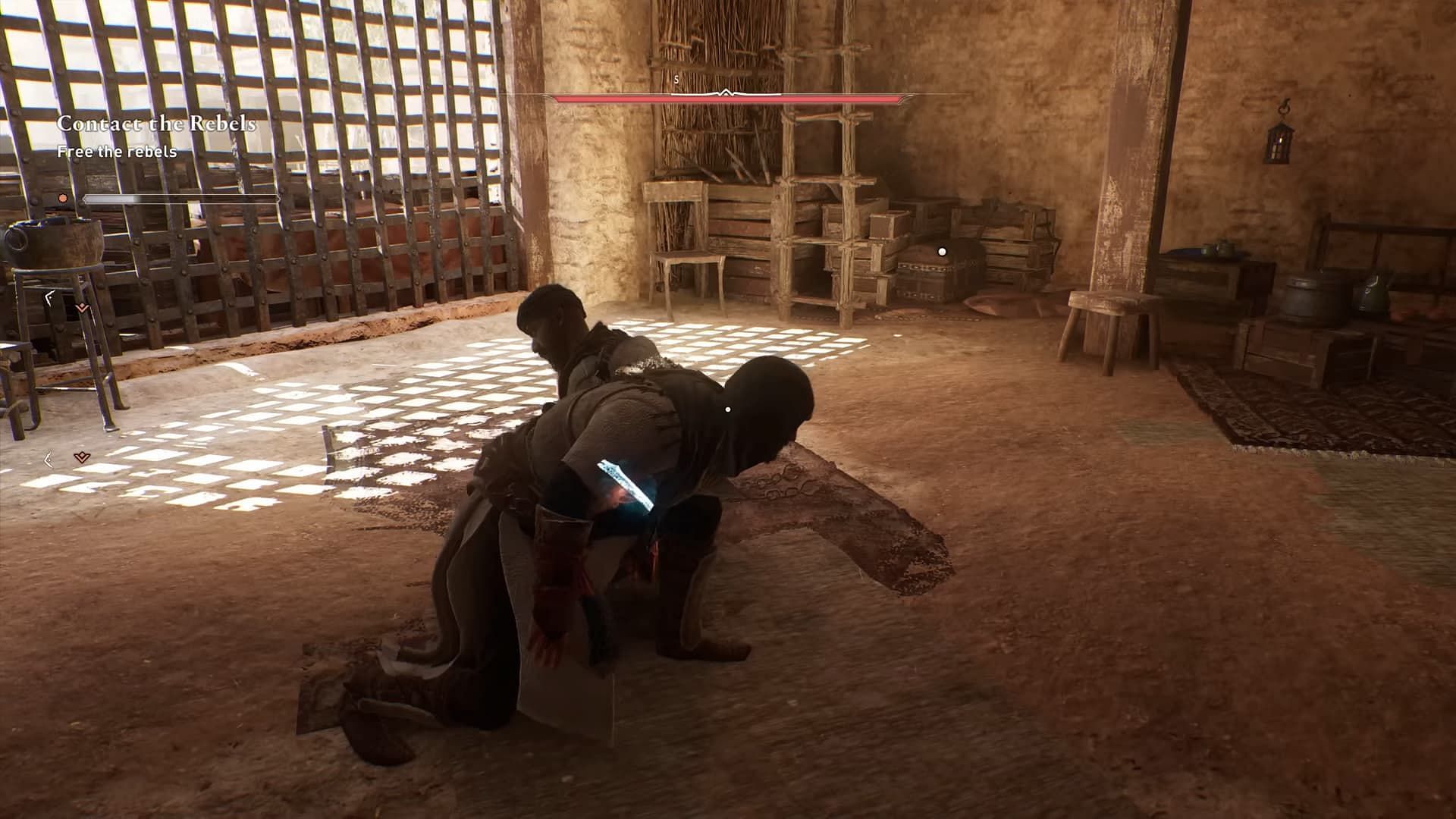 First rebel location in Assassin&#039;s Creed Mirage (Image via Ubisoft)