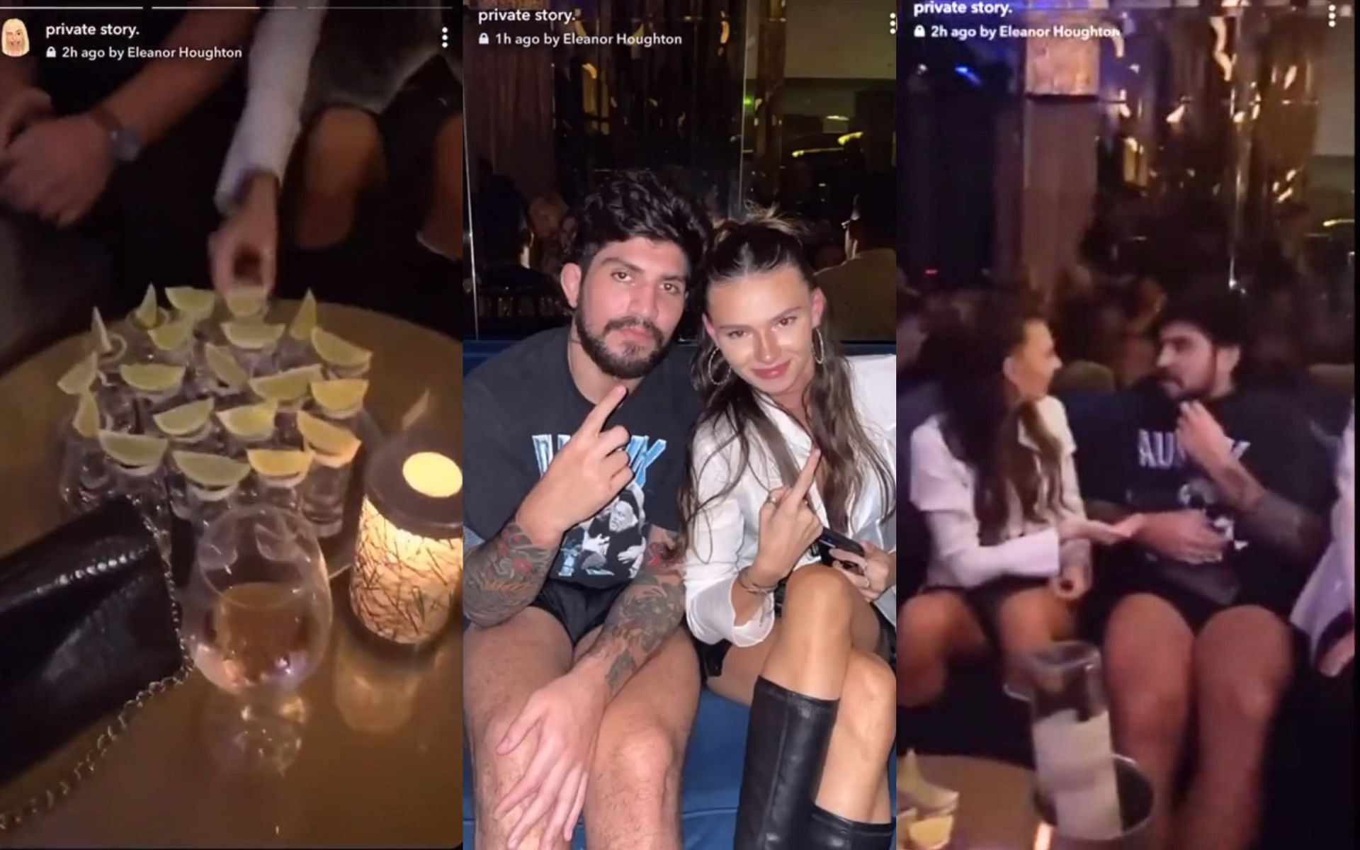 Dillon Danis in bar in Manchester at 1am on fight day of Logan Paul clash