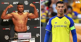"Thank you for the amazing gift" - Francis Ngannou shows off gift from Cristiano Ronaldo ahead of Tyson Fury fight