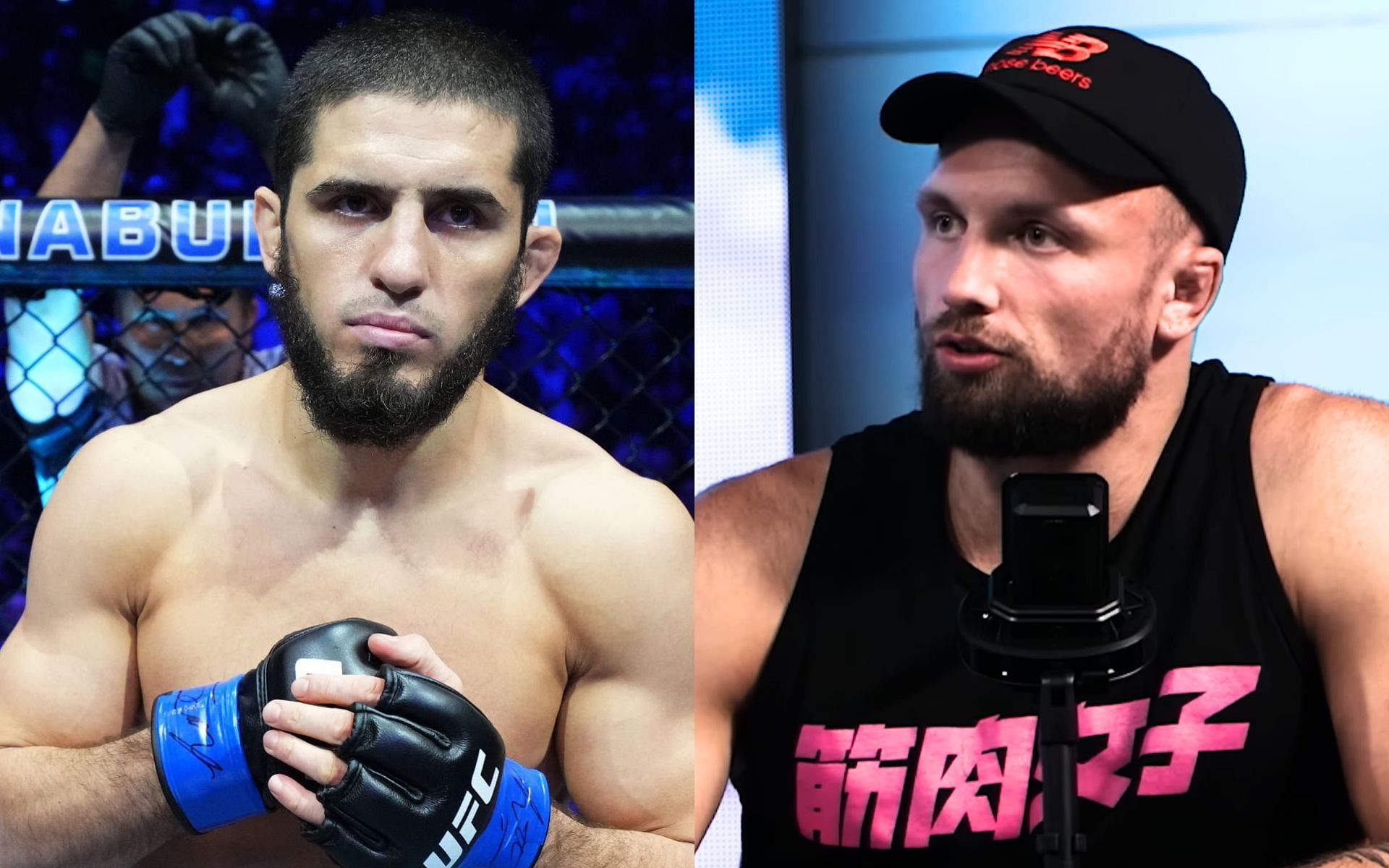 Islam Makhachev (left) and Craig Jones (right) [Images Courtesy: @GettyImages and @bteamjiujitsu on YouTube]