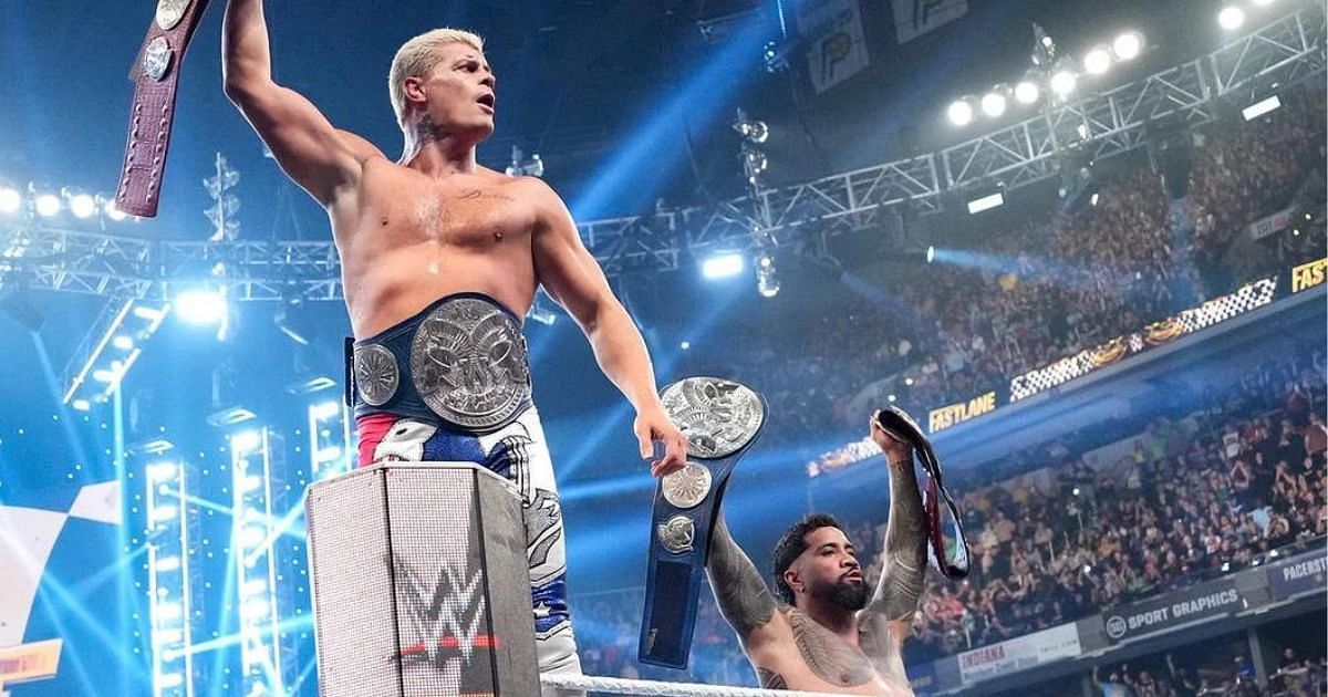 Cody Rhodes and Jey Uso won the championship at Fastlane from the Judgment Day.