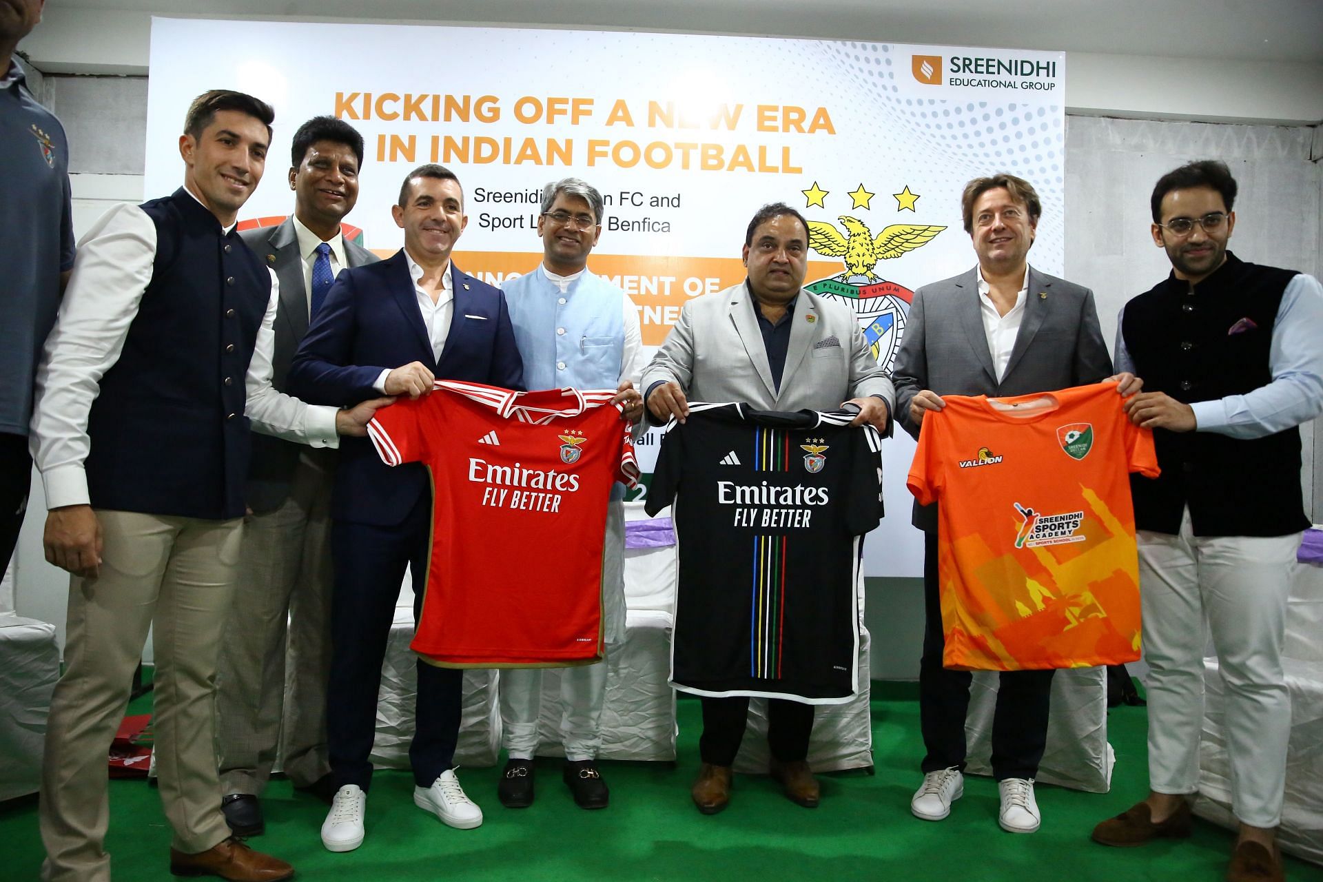 Sreenidi Deccan FC have entered into a technical partnership with SL Benfica. 
