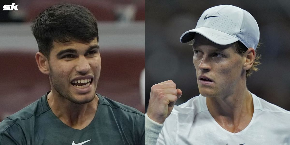 Jannik Sinner defeated Carlos Alcaraz in the semifinals of the 2023 China Open