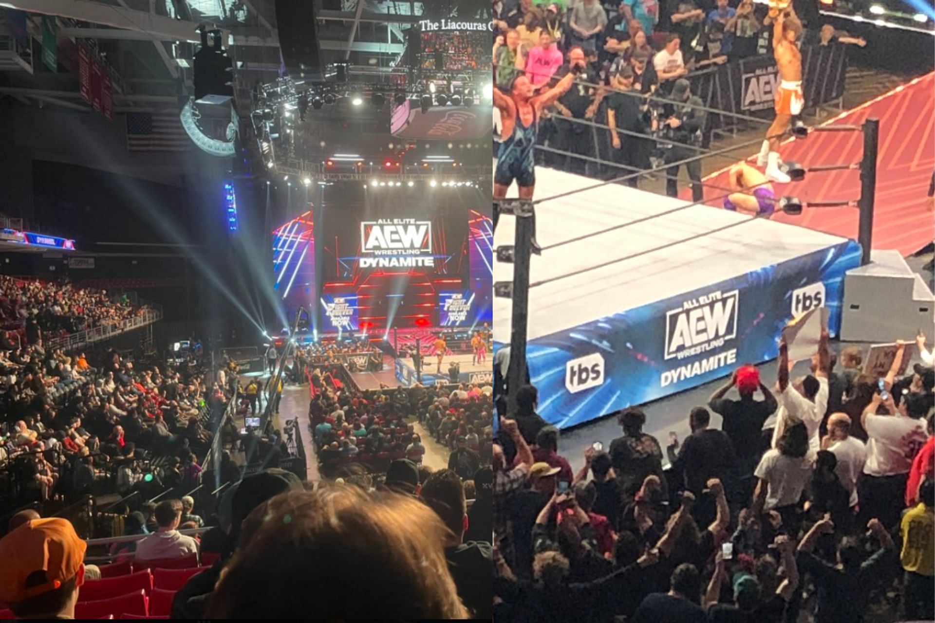 AEW is seemingly filling arenas