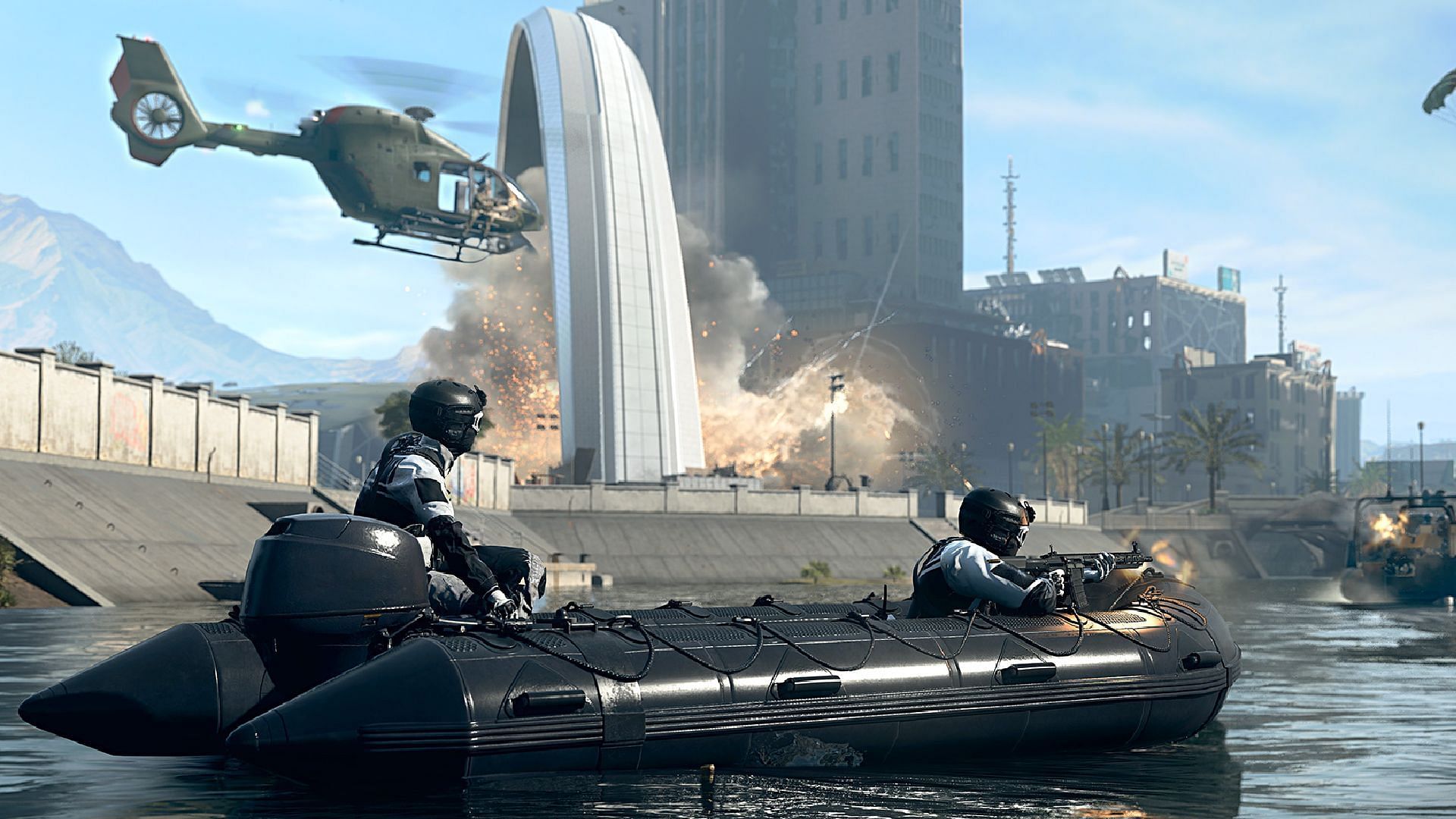 Modern Warfare 3 primary weapons underwater (Image via Activision)