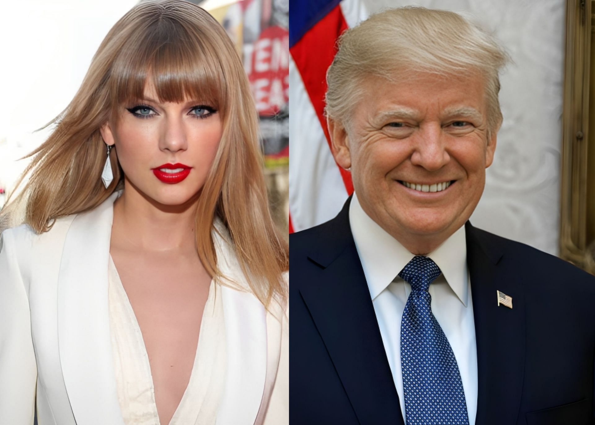 Taylor Swift and Donald Trump