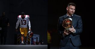 USC QB Caleb Williams rejoices as Lionel Messi beats Haaland to win his 8th Ballon d’or