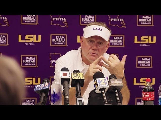 “It Was Gut-wrenching" - LSU's Brian Kelly Expresses Disappointment ...