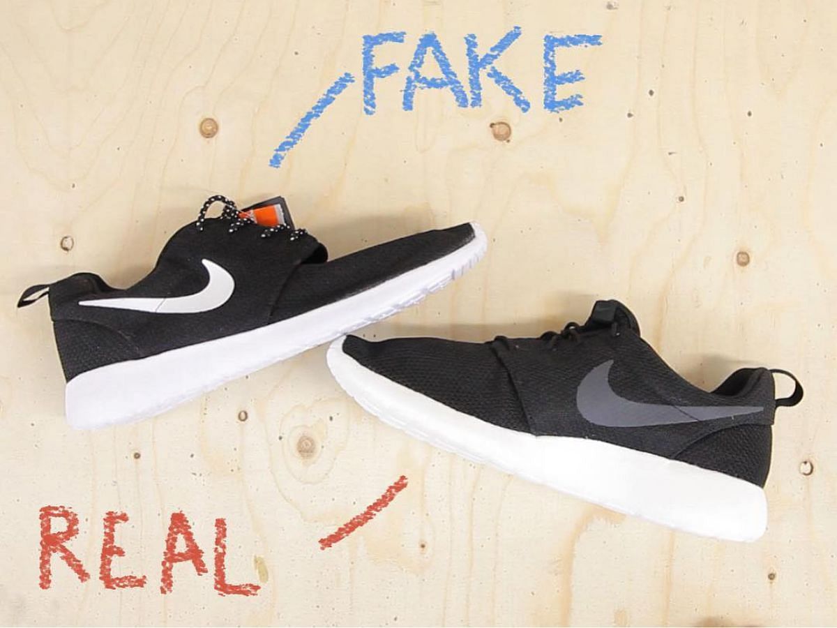 How to spot fake Nike shoes