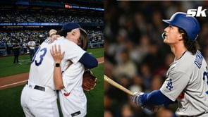 James Outman's wife Dasha pens heartfelt post showing support after Dodgers' NLDS exit: "This year will always hold a special place"