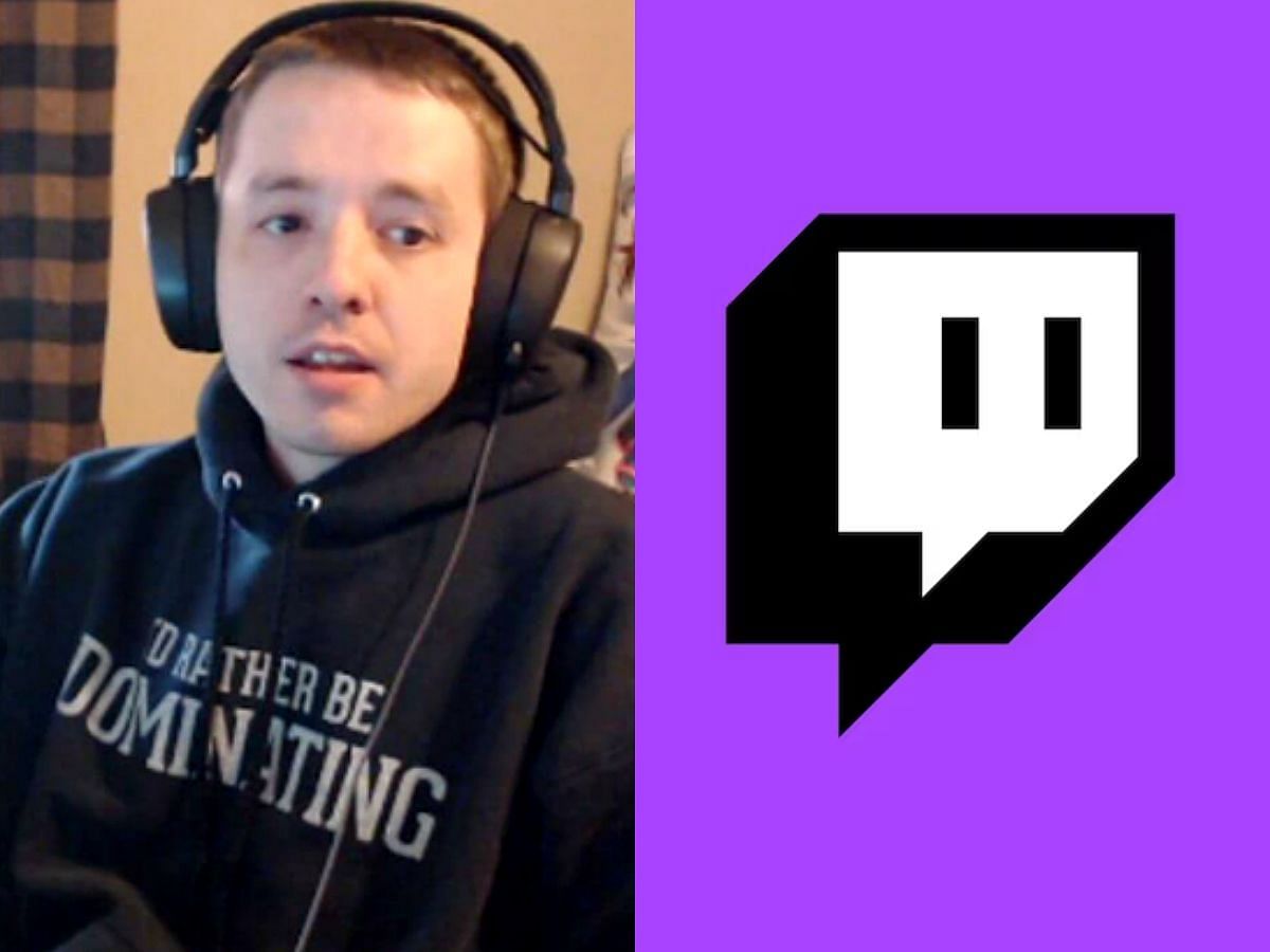 Twitch streamer Dellor banned on Twitch (Image via Sportskeeda)