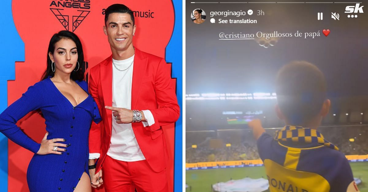 Georgina Rodriguez attended Cristiano Ronaldo