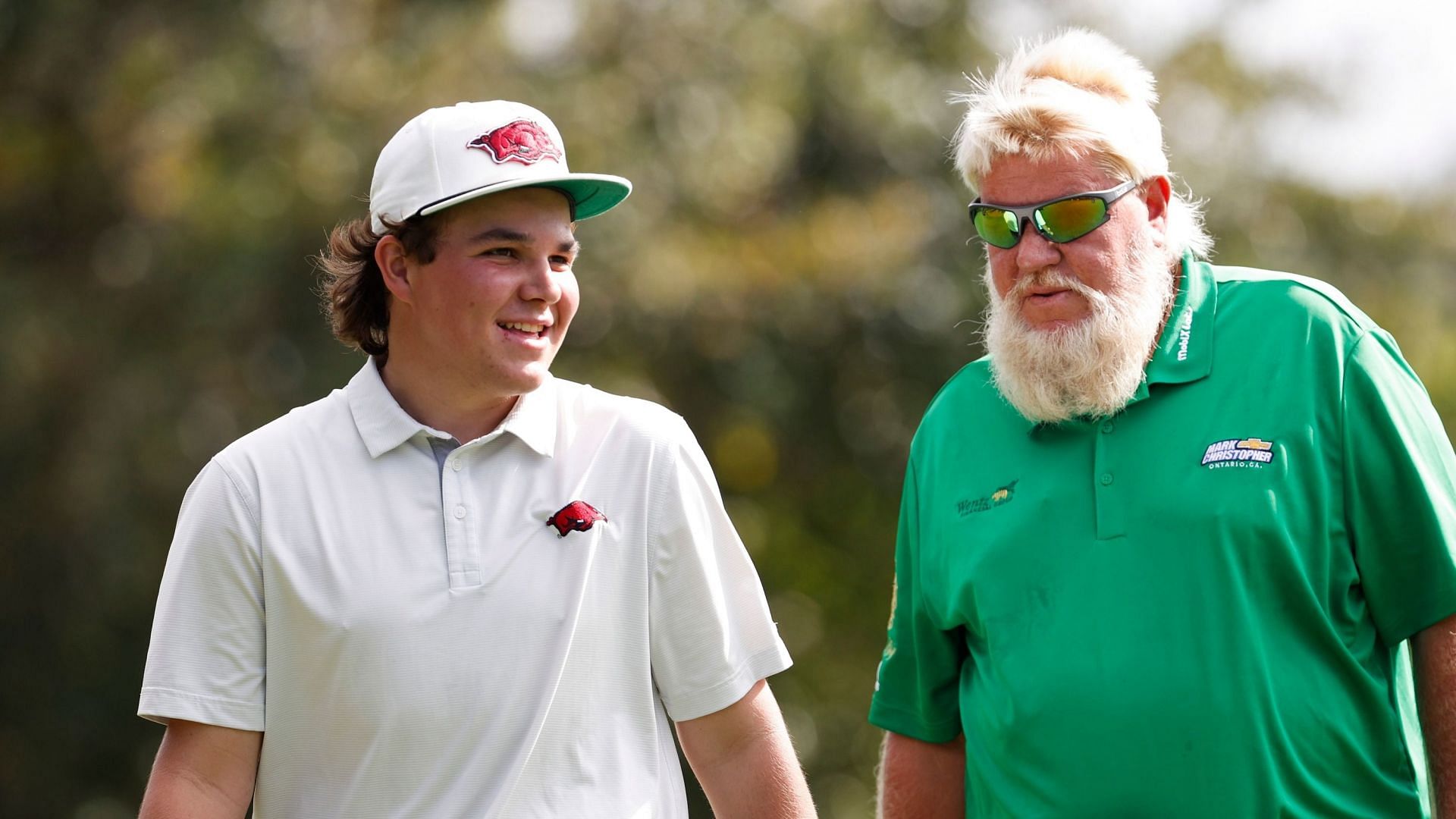 John Daly and his son John Daly II during the 2022 PNC Championship (Image via Scott Audett, AP)