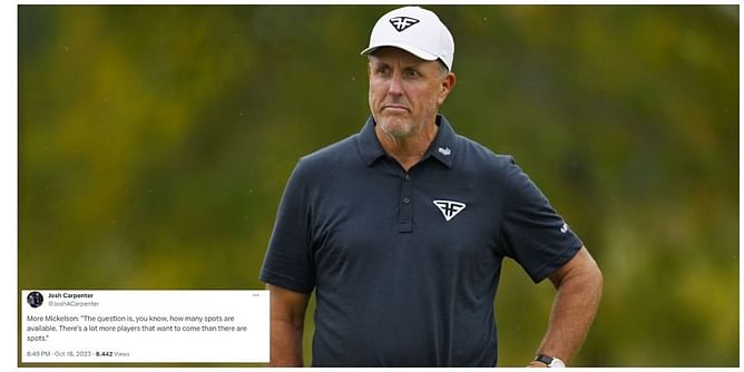 “Good riddance to any player so inclined to join a golf club”: Fans react to Phil Mickelson claiming more people want to join LIV Golf