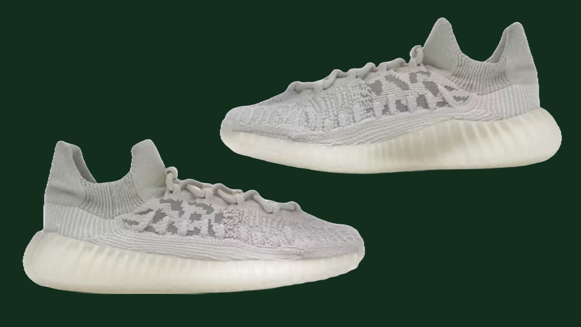 Here is the look of the Adidas Yeezy 350 V2 CMPCT Slate Bone (Image via Adidas)