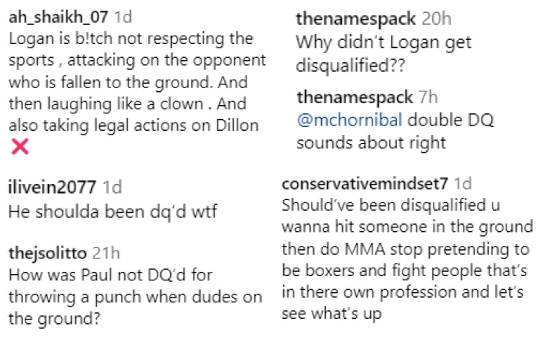 [Images from @HappyPunch comment section on Instagram]