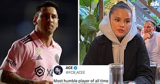 “Most humble player of all time” “GOAT recognises GOAT” - Fans react as Lionel Messi donates signed shirt to Selena Gomez’s charity