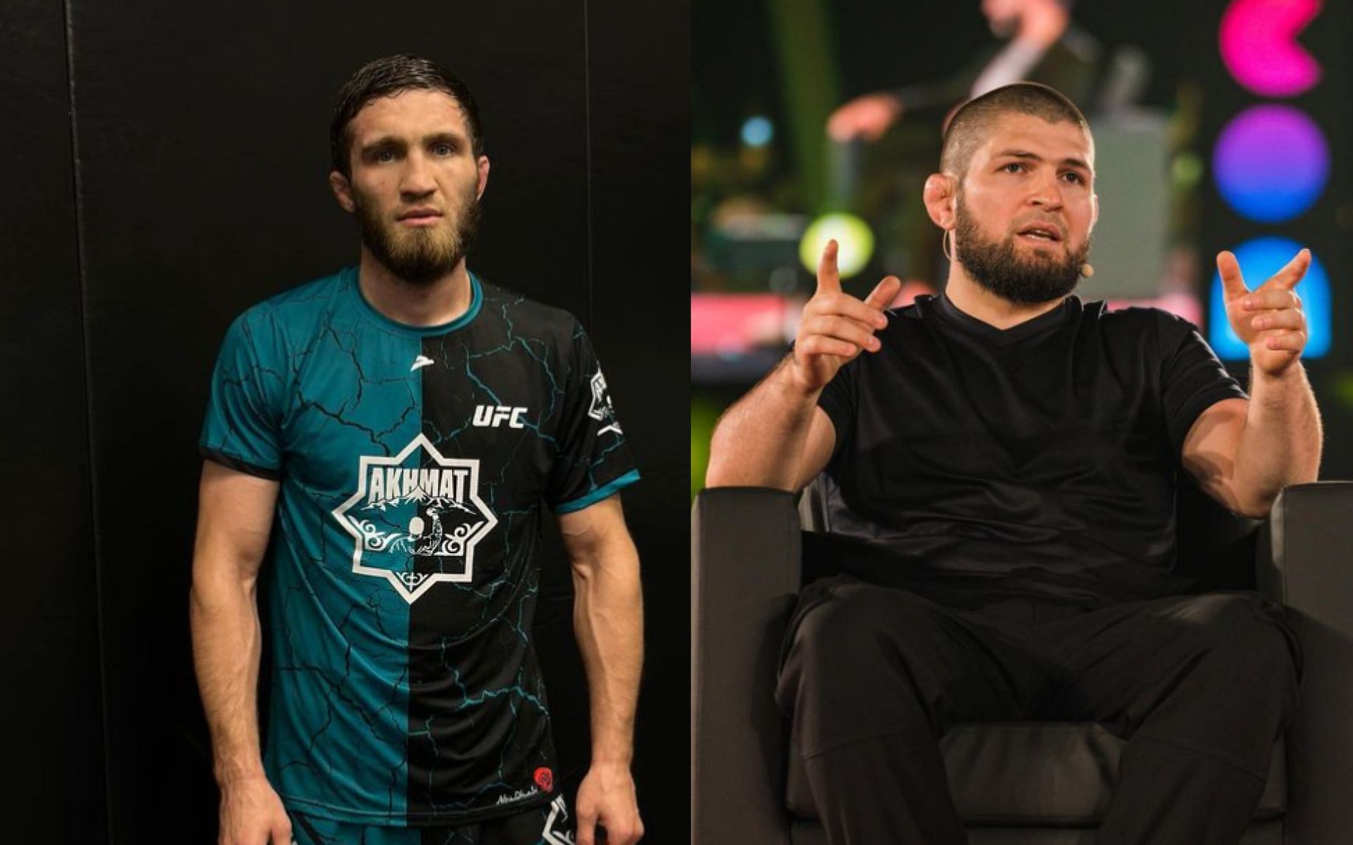 Said Nurmagomedov (Left) and Khabib Nurmagomedov (Right) [Images via: @nurmagomedov_said and @khabib_nurmagomedov on Instagram]