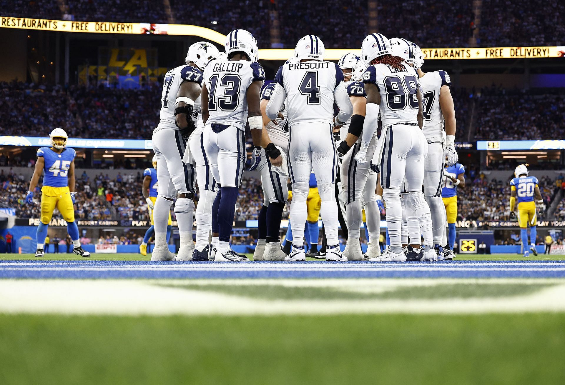 Dallas Cowboys v Los Angeles Chargers