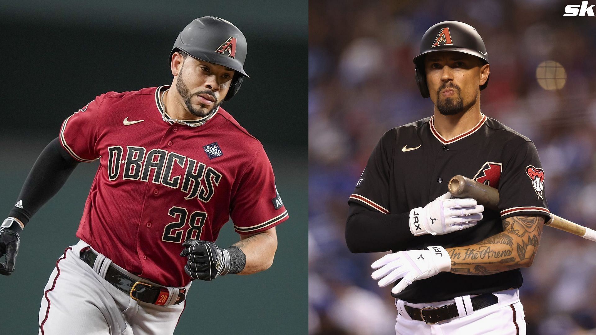 Jace Peterson of the Arizona Diamondbacks bats against the Los Angeles Dodgers