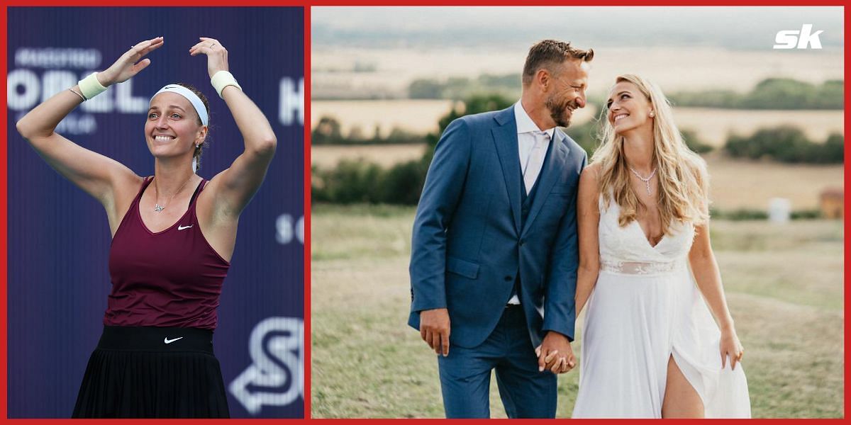Petra Kvitova won the Miami Open in March and tied the knot with Jiri Vanek in July.