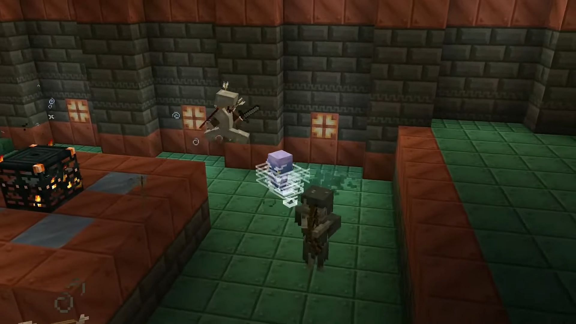 The breeze is a new mob capable of manipulating wind (Image via Mojang)