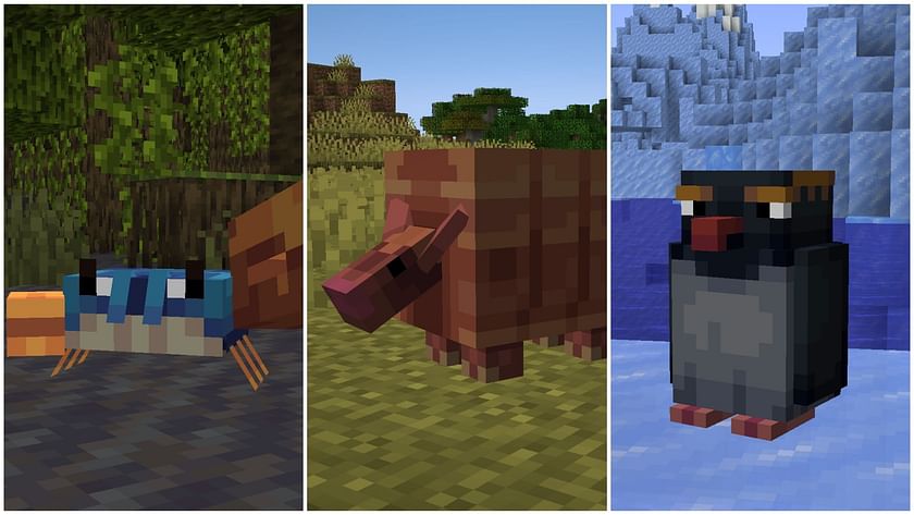 What are the 3 mobs in the Minecraft Mob vote 2023