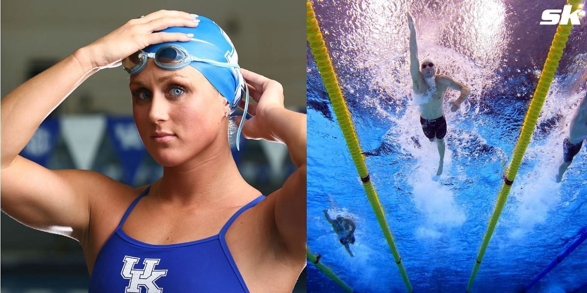 Former NCAA swimmer Riley Gaines has criticized transgender athletes after they hopped over from competing in the open category at the 2023 Swimming World Cup in Berlin.