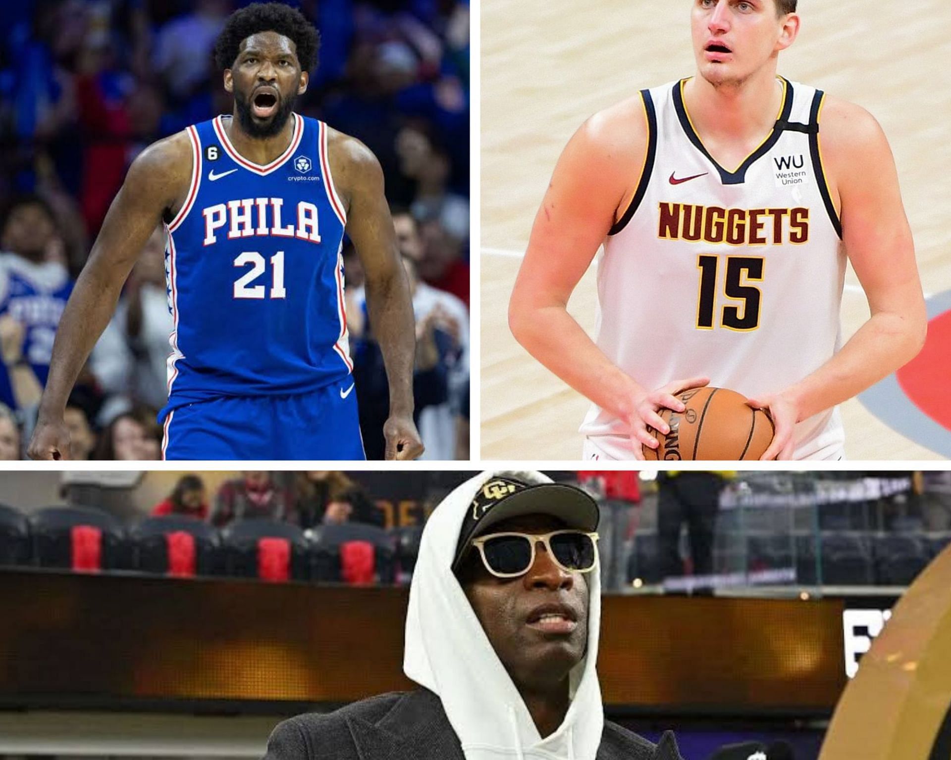 Deion Sanders looks forward to watching Joel Embiid play against Nikola Jokic