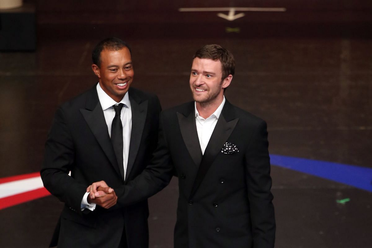 Golf historian names the &ldquo;perfect town&rdquo; for Tiger Woods and Justin Timberlake&rsquo;s all new sports bar (Image via Getty)
