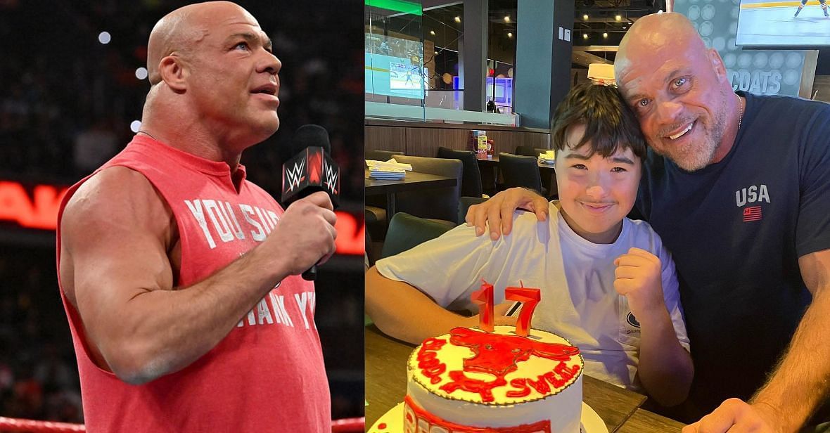 Kurt Angle is a former WWE Superstar