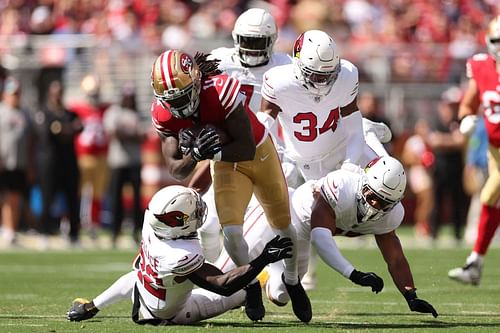 Christian McCaffrey - Arizona Cardinals vs. San Francisco 49ers