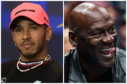 "I was just texting him" - Lewis Hamilton names Michael Jordan as sporting hero, name drops Serena Williams too