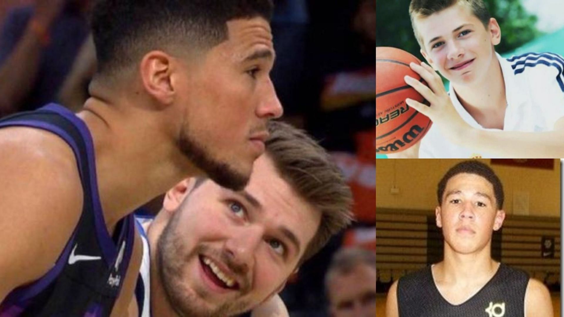 Are Luka Doncic and Devin Booker related to each other?
