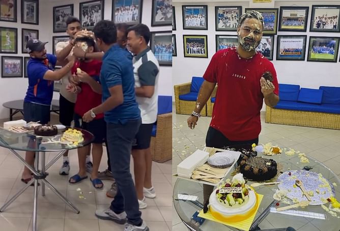 [Watch] Prithvi Shaw, Axar Patel and others celebrate Rishabh Pant's birthday at the NCA