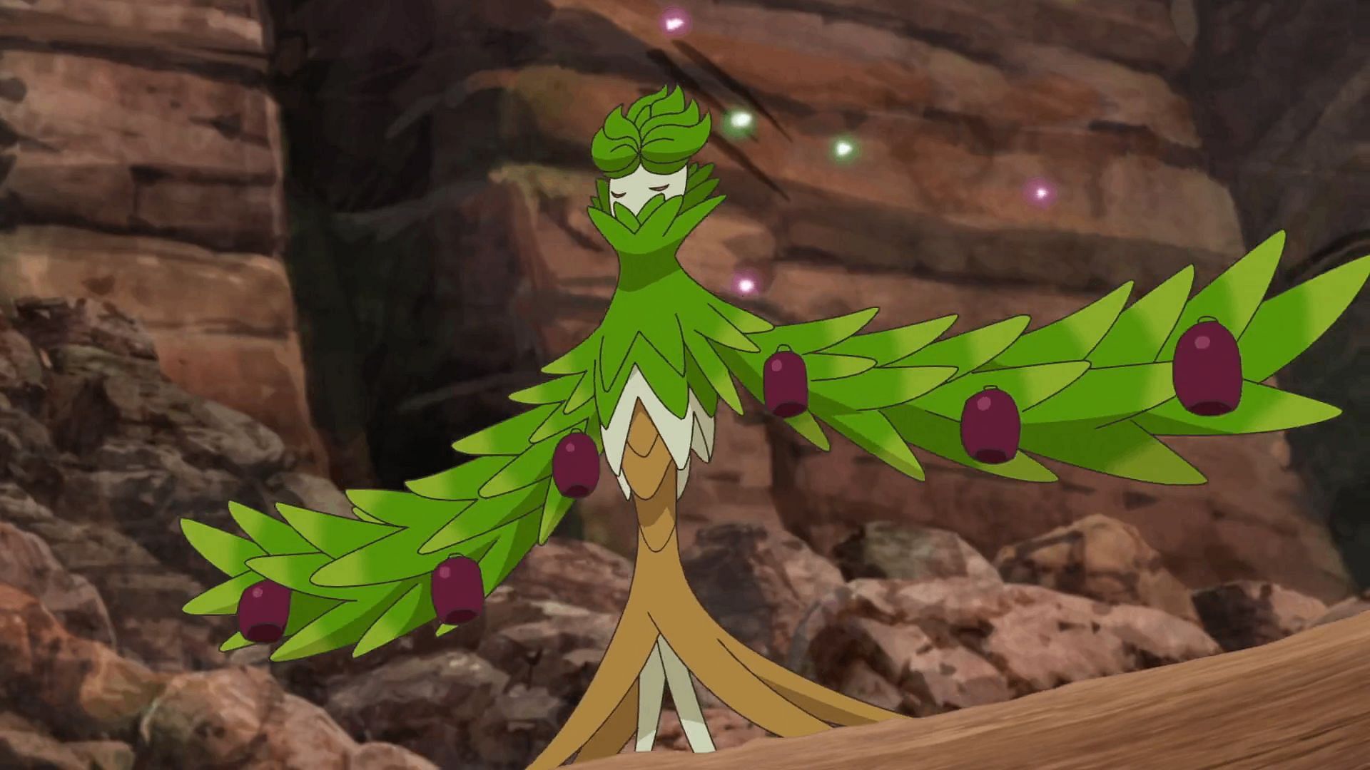 Arboliva as seen in the anime (Image via The Pokemon Company)