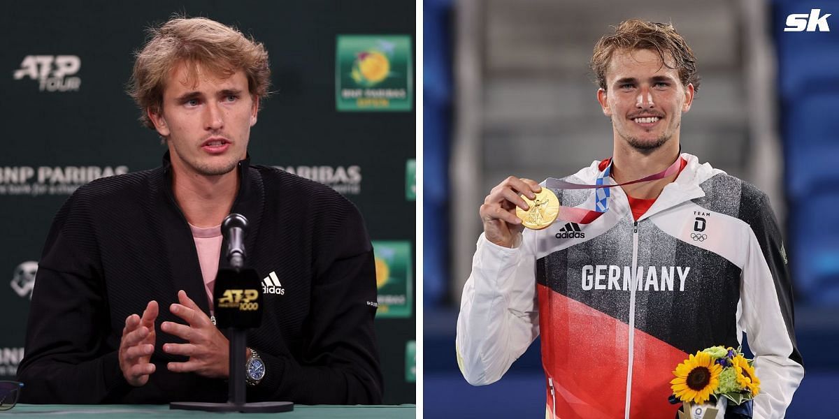 Alexander Zverev won the gold medal at the Tokyo Olympics