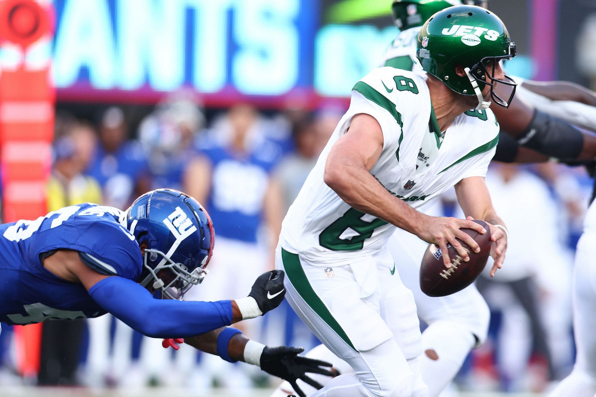 New York Jets v New York Giants in the 2023 preseason