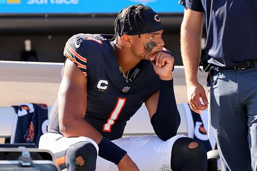 Justin Fields at Denver Broncos vs. Chicago Bears