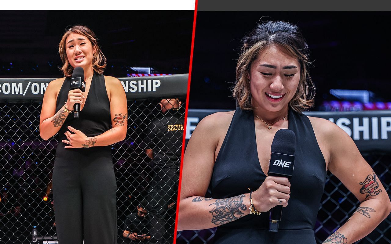 Newly retired ONE superstar Angela Lee -- Photo by ONE Championship