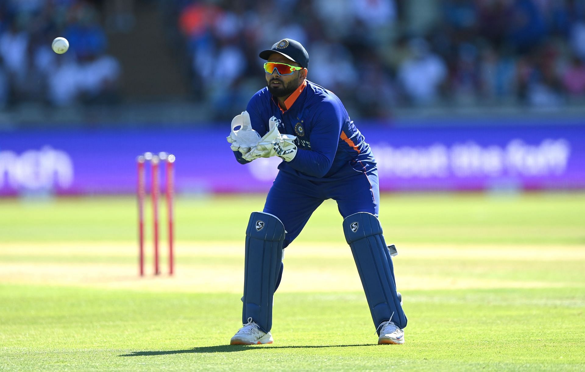 Rishabh Pant has improved a lot as a wicket-keeper