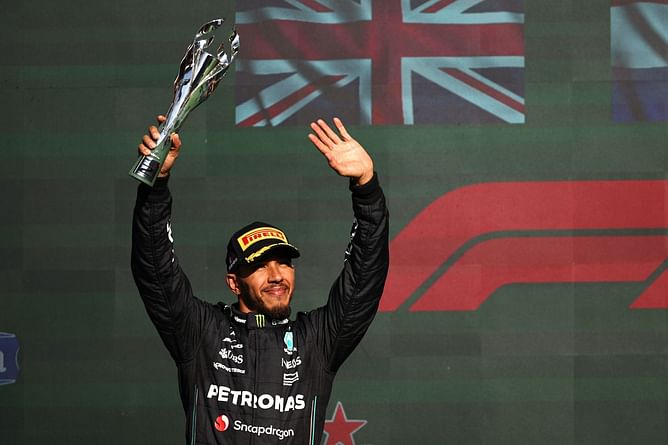 "I just wasn't expecting that": Lewis Hamilton reflects on an impressive podium finish at the 2023 F1 Mexican GP