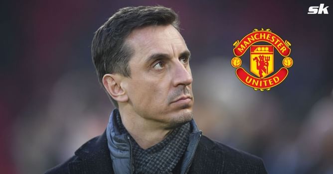 "He's going to get booked, whinge, kick someone" - Gary Neville says it's easy to predict Manchester United superstar during tough games